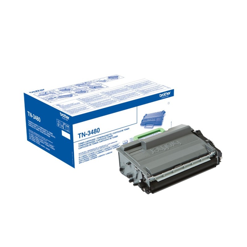 TONER BROTHER TN3480 NERO PER HL L5000D 8000PG
