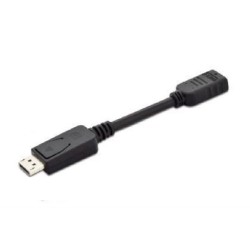 CAVO ADATTATORE DISPLAYPORT DP MASCHIO - HDMI FEMMINA CM 15