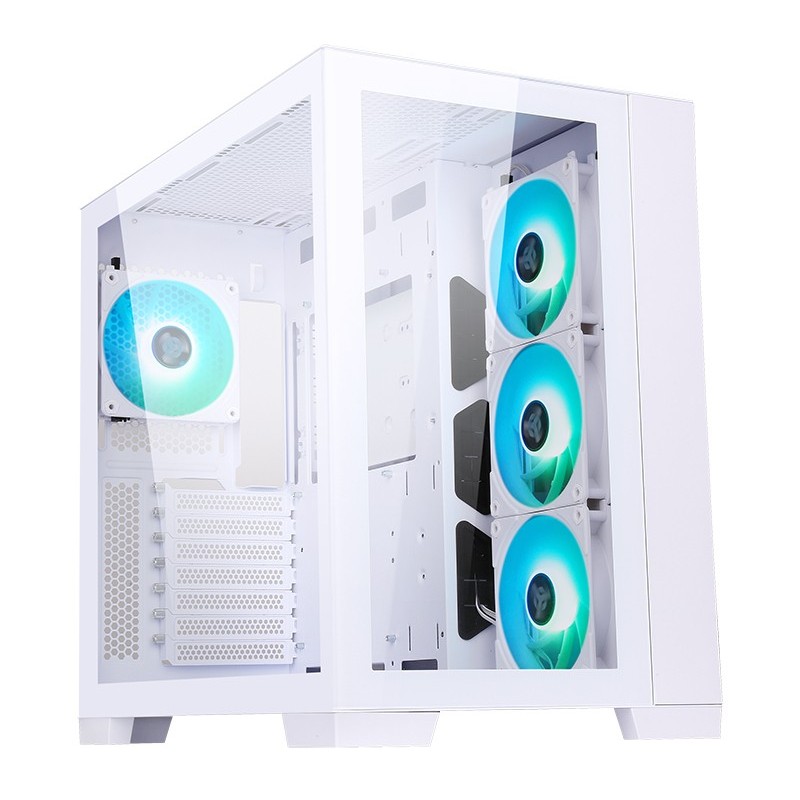 CASE GAMING DARK CAVE WHITE EDITION ITGCADCAGW - NO ALIMENTATORE - BIANCO