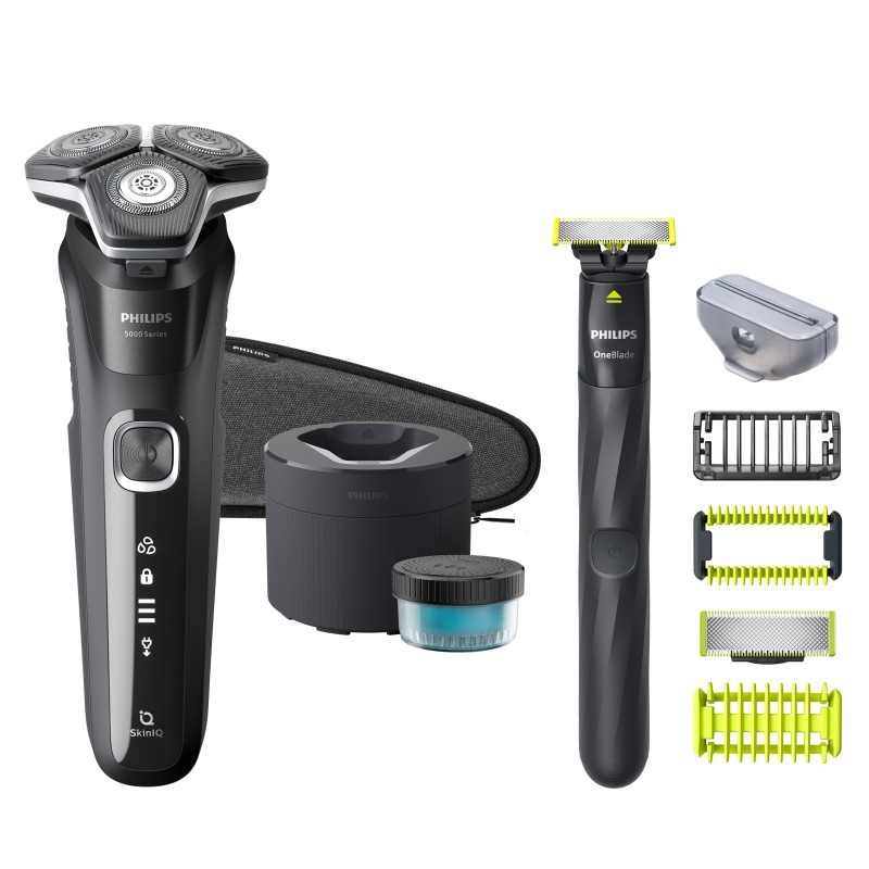 PHILIPS SHAVER S5000 + ONBLADE S589879 KIT 2 PRODOTTISOI