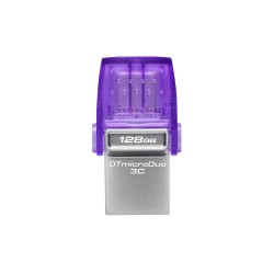 PEN DRIVE KINGSTON DUAL USB-A USB-C DTMICRODUO 3C 128GB DTDUO3CG3128GB