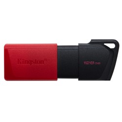 PEN DRIVE 32 128GB TYPE-A EXODIA M BLACKRED KINGSTON CAPPUCCIO REMOVI