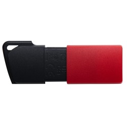 PEN DRIVE 32 128GB TYPE-A EXODIA M BLACKRED KINGSTON CAPPUCCIO REMOVI