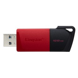 PEN DRIVE 32 128GB TYPE-A EXODIA M BLACKRED KINGSTON CAPPUCCIO REMOVI