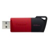 PEN DRIVE 32 128GB TYPE-A EXODIA M BLACKRED KINGSTON CAPPUCCIO REMOVI