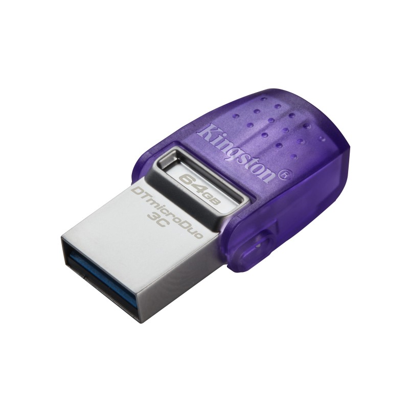 PEN DRIVE 32 64GB MICRO DUO 3C TYPE-CTYPE-A 200MBS KINGSTON