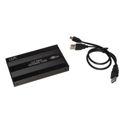 BOX ESTERNO PER HD 25 SATA USB 20 LKBOX252 NERO