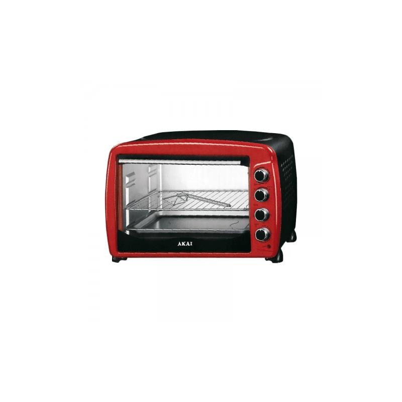 FORNO ELETTRICO AKFE650 ROSSO 65LT 2000W