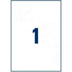 ETICHETTE AUTOADESIVE A4 210X297 100PZ