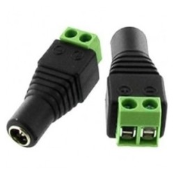 CONNETTORE DC FEMMINA A VITE PER ALIM TELEC CONF 10PZ CV-HEAD-DC-F