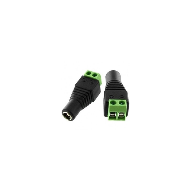 CONNETTORE DC FEMMINA A VITE PER ALIM TELEC CONF 10PZ CV-HEAD-DC-F