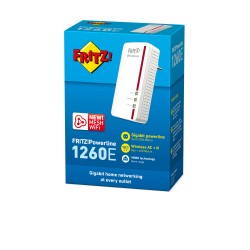 ADATTATORE DI RETE POWERLINE FRITZ 1260E 1200 MBPS 20002824