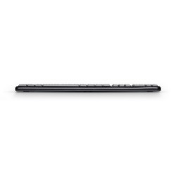 TASTIERA K120 LOG OEM BLACK USB SLIM