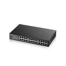 SWITCH 24P 10100 SENZA VENTOLE DES KTOP RACK MOUNTABLE