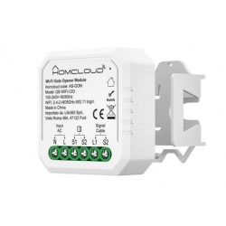 MODULO SMART WI-FI PER CANCELLI GARAGE ED ELETTROSERRATURE 1CH AS-GOM