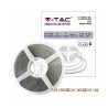 STRISCIA LED VT-5050-60 60LEDMT 12V STRIP 5MT 11WM BIANCO FREDDO 6500K IP65 212148