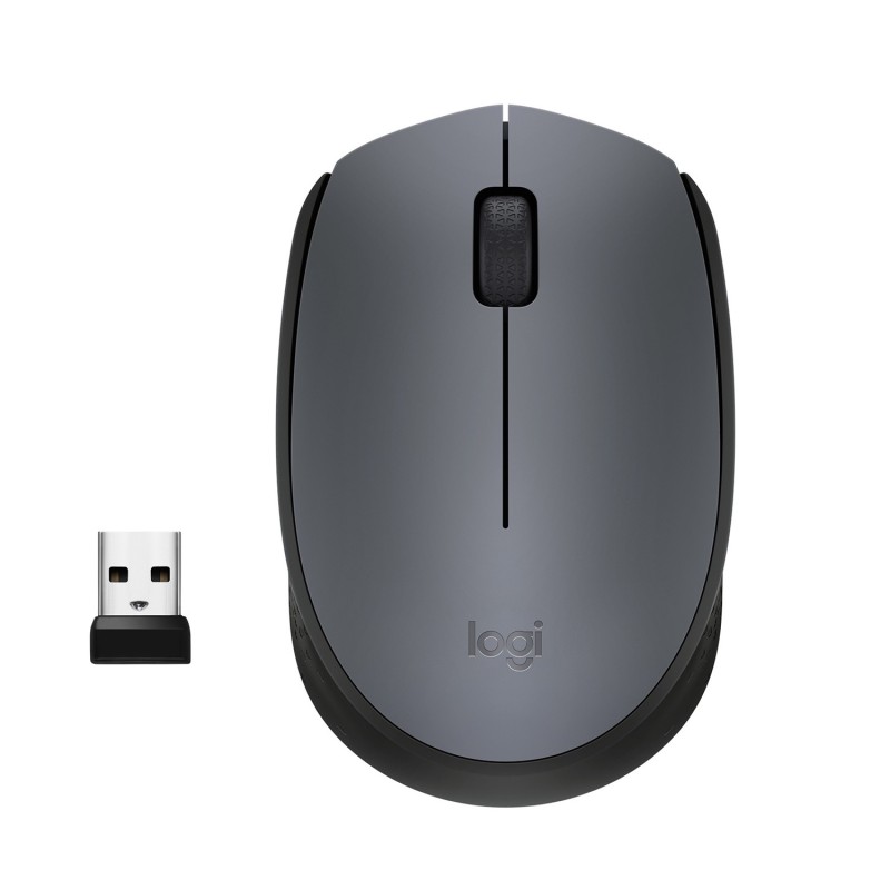 MOUSE M170 GRIGIO USB WIRELESS 910-004642