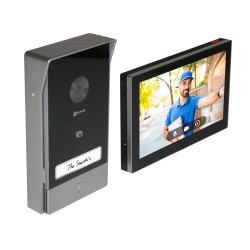 VIDEOCITOFONO SMART HP7 - 2K SCHERMO TOUCH 7 - CONTROLLO REMOTO - RILEVAMENTO MOVIMENTO - AUDIO BIDIREZIONALE EZVCSHP7