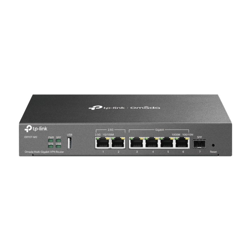 ROUTER VPN OMADA MULTI-GIGABIT 1P 25G RJ45 WAN 1P 25 RJ45 WANLAN