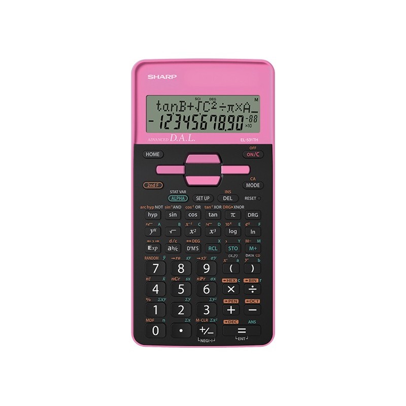 CALCOLATRICE SCIENTIFICA 273 FUNZIONI SH-EL531THBPK ROSA