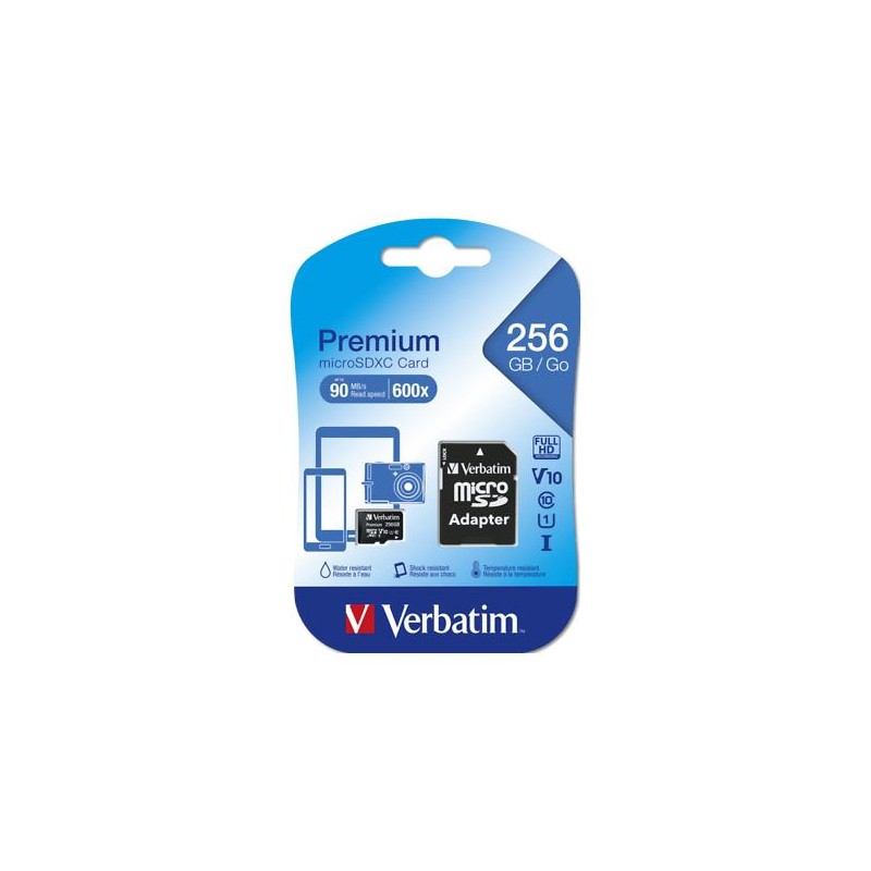 TRANS FLASH 256 GB 44087 CLASS 10 CON ADATTATORE