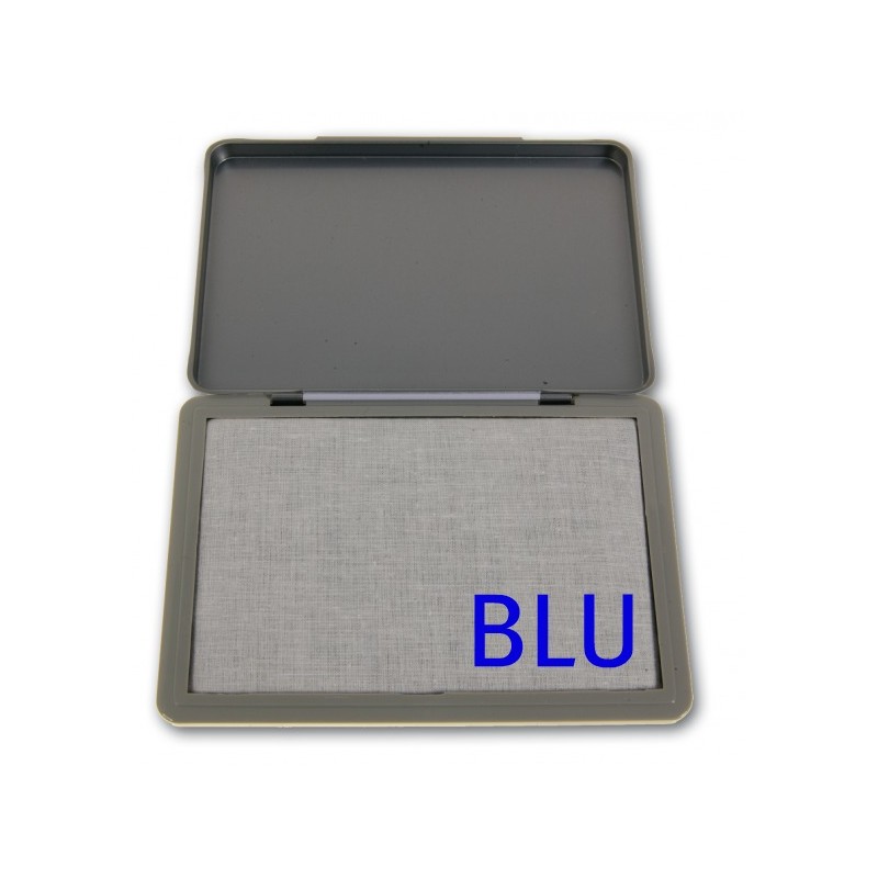 CUSCINETTO TAMPONE PER TIMBRI N2 - BLU 12X8 13NIK011