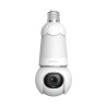 CAMERA E27 BULB CAM 2K 3MP PTZ 34090 LED 3W IR MICSPEAK WIFI