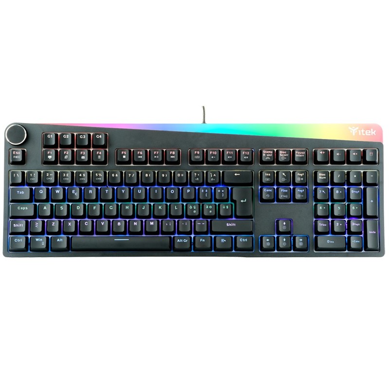 TASTIERA GAMING X31 MECCANICA RGB ITKGMCX31 NERO
