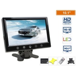MONITOR TFT LED 101 CON TELECOMANDO - INGRESSO VIDEO - RCA - VIDEOSORVEGLIANZA