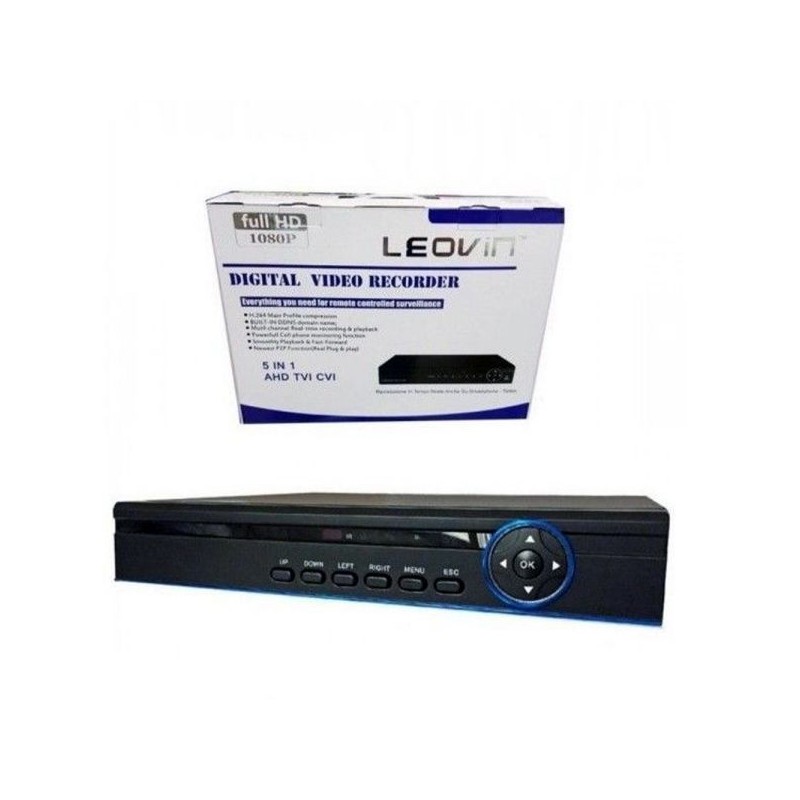 SISTEMA DI SORVEGLIANZA DVR XVR 4 CANALI 5IN1 DX-D9404X