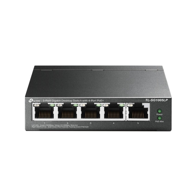 SWITCH 5P 10100MBPS DI CUI 4P POE 40W POE POWER PLUG AND PLAY