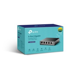 SWITCH 5P 10100MBPS DI CUI 4P POE 40W POE POWER PLUG AND PLAY