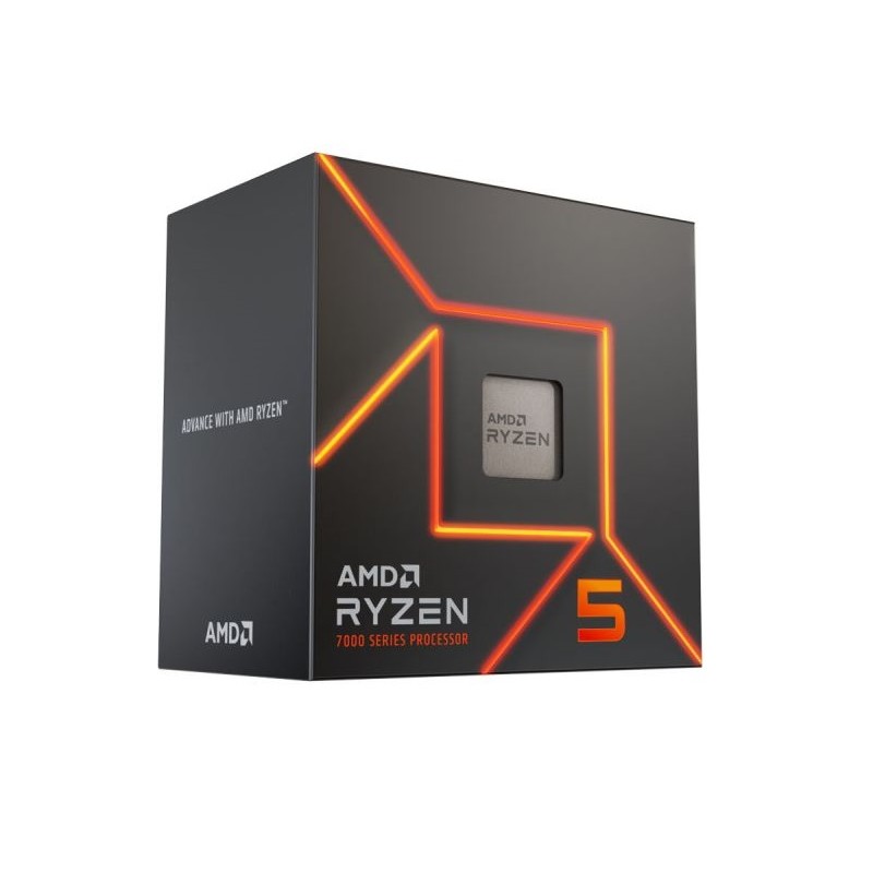 CPU RYZEN 5 7600 AM5 52 GHZ 100-100001015BOX