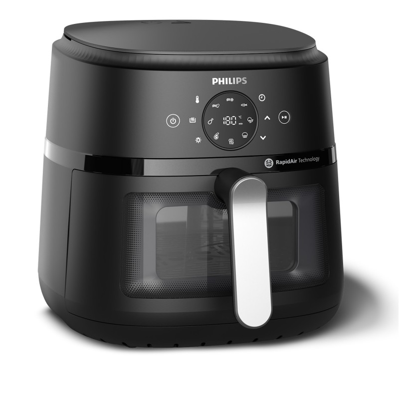 FRIGGITRICE AD ARIA MULTICOOKER XL 62 LITRI CON FINESTRA E PROGRAMMI