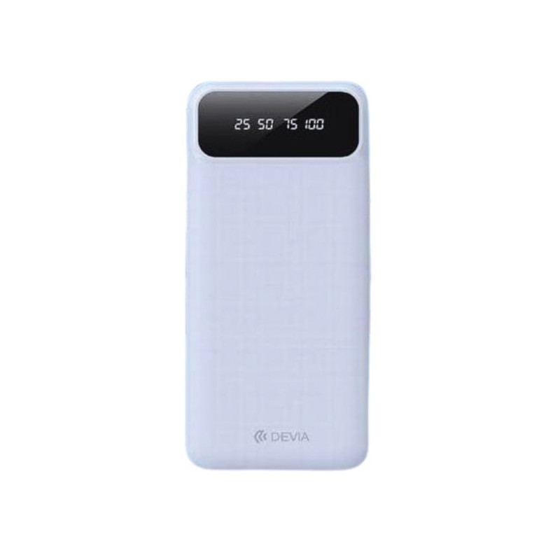 POWER BANK KINTONE 2A 10000 MAH CON 4 CAVI INTEGRATI DEPKC10793W BIANCO