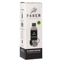 KIT MANUTENZIONE PER FABER DECALCIFICANTE 250 ML - 1 GUARNIZIONE - 1 FILTRO DOCCIA - 1 FILTRO ACQUA