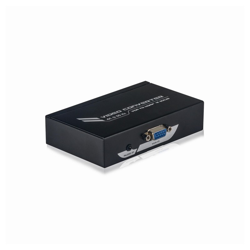 MINI CONVERTITORE ATTIVO DA VGA+AUDIO A HDMI 4K SCALER PT-2PETVHS