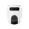 TELECAMERA SORVEGLIANZA H9C DUAL 2K CUPOLA IP ESTERNO DA SOFFITTOPARETEPALO EZVCSH9C-2K
