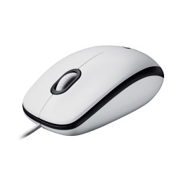 MOUSE OTTICO M100 BIANCO USB 910-006764