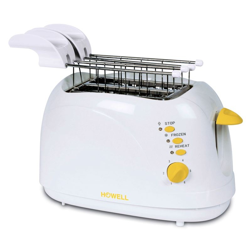 TOSTAPANE TOSTIERA - 2 FETTAE BIANCO 750W HF481