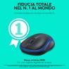 MOUSE M185 NEROBLU WIRELESS