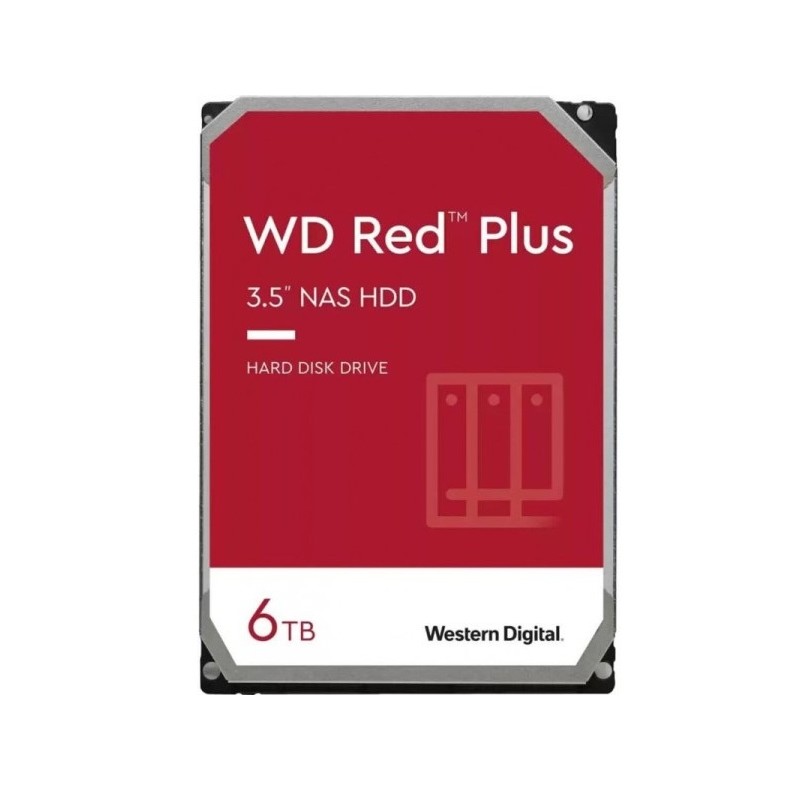 HARD DISK RED PLUS 6 TB SATA 3 35 NAS WD60EFPX