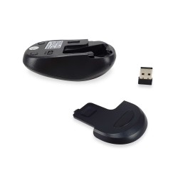 MOUSE EQUIP COMFORT ROSSO WIRELESS 245113