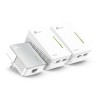 POWERLINE AV600 300 MBPS KIT 3PZ 2PZ TL-WPA4220 + 1PZ TL-PA4010