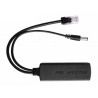 ADATTATORE POE SPLITTER IN 44-57V OUT 12V 10100MBPS TC-1210J-POE