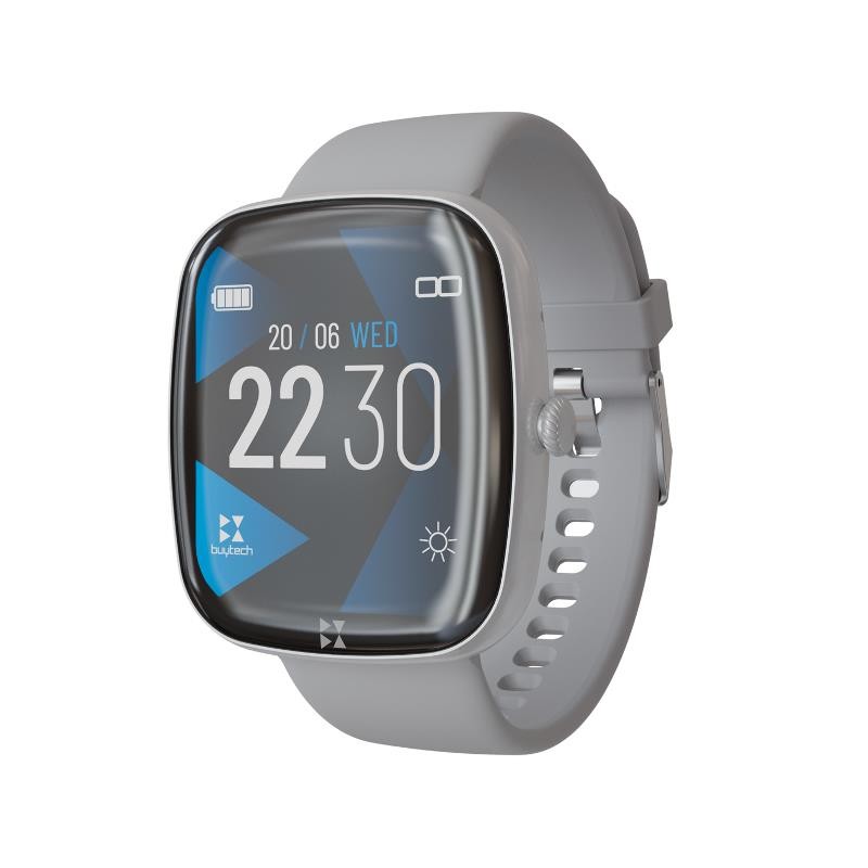 SMARTWATCH BUYTECH BY-GAMMA-GY CASSA GRIGIA CINTURINO SILICONE