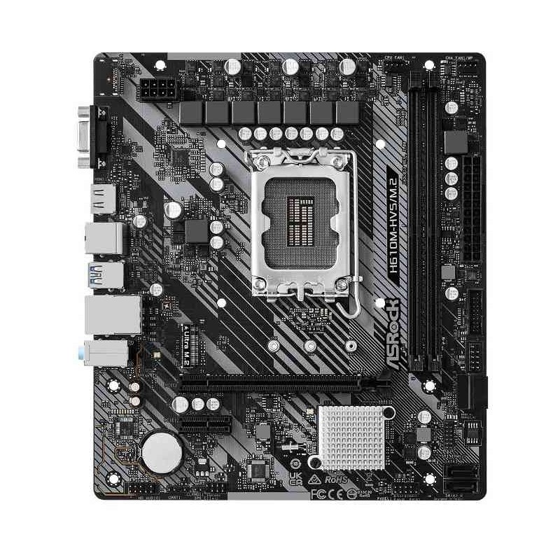 SCHEDA MADRE H610M-HVSM2 R00 90-MXBJJ0-A0UAYZ SK 1700