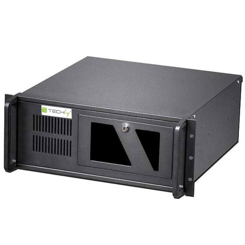 CASE CHASSIS INDUSTRIALE PER COMPUTER MONTAGGIO A RACK 19 4U I-CASE MP-P4HX-BLK2