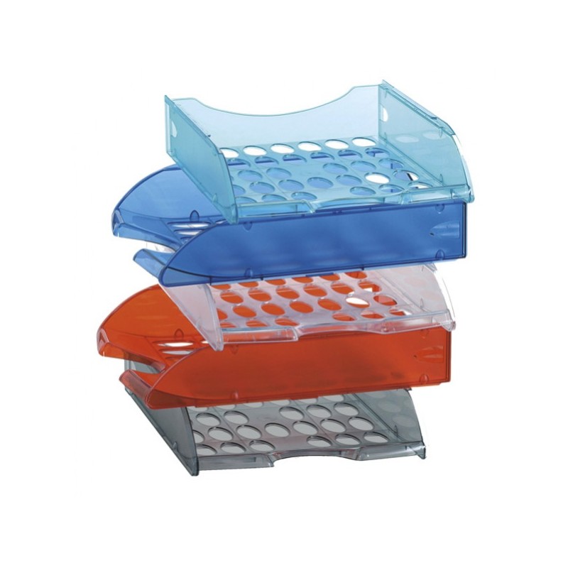 VASCHETTA PORTA CORRISPONDENZA TRASPARENTE VERDE E040TV