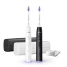 SPAZZOLINO DA DENTI ELETTRICO CON HX741901 SONICARE 6500 KIT 2PCS